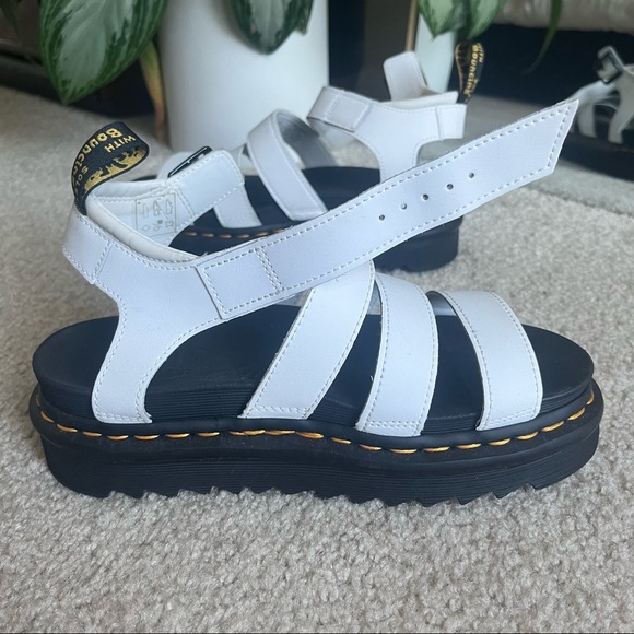 Dr. Martens White Blaire Fisherman Platform Sandal - Picture 6 of 8